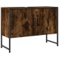 vidaXL Waschbeckenunterschrank Räuchereiche 80x33x60 cm Holzwerkstoff vidaXL Waschbeckenunterschrank Räuchereiche 80x33x60 cm Holzwerkstoff