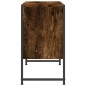 vidaXL Waschbeckenunterschrank Räuchereiche 80x33x60 cm Holzwerkstoff vidaXL Waschbeckenunterschrank Räuchereiche 80x33x60 cm Holzwerkstoff