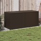 vidaXL Gartentruhe Braun 283L Poly Rattan vidaXL Gartentruhe Braun 283L Poly Rattan
