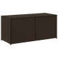 vidaXL Gartentruhe Braun 283L Poly Rattan vidaXL Gartentruhe Braun 283L Poly Rattan