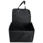 vidaXL Hunde-Autositz Schwarz 45x45x25/55 cm vidaXL Hunde-Autositz Schwarz 45x45x25/55 cm