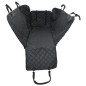 vidaXL Hunde-Autositzbezug Schwarz 137x46x50 cm vidaXL Hunde-Autositzbezug Schwarz 137x46x50 cm