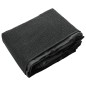 vidaXL Hunde-Autositzbezug Schwarz 137x46x50 cm vidaXL Hunde-Autositzbezug Schwarz 137x46x50 cm