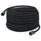 vidaXL Tropfschlauch Schwarz 0,6" 50 m Gummi vidaXL Tropfschlauch Schwarz 0,6" 50 m Gummi