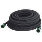 vidaXL Tropfschlauch Schwarz 0,6" 25 m Gummi vidaXL Tropfschlauch Schwarz 0,6" 25 m Gummi