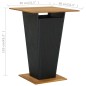 vidaXL 5-tlg. Gartenbar-Set mit Kissen Poly Rattan Schwarz vidaXL 5-tlg. Gartenbar-Set mit Kissen Poly Rattan Schwarz