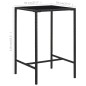 5-tlg. Gartenbar-Set Poly Rattan Schwarz 5-tlg. Gartenbar-Set Poly Rattan Schwarz
