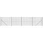 vidaXL Maschendrahtzaun mit Bodenflansch Anthrazit 2x10 m vidaXL Maschendrahtzaun mit Bodenflansch Anthrazit 2x10 m