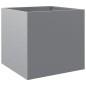 vidaXL Pflanzkübel 2 Stk. Silbern 49x47x46 cm Verzinkter Stahl vidaXL Pflanzkübel 2 Stk. Silbern 49x47x46 cm Verzinkter Stahl