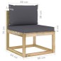 9-tlg. Garten-Lounge-Set mit Kissen Imprägniertes Kiefernholz 9-tlg. Garten-Lounge-Set mit Kissen Imprägniertes Kiefernholz