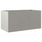vidaXL Pflanzkübel Silbern 62x30x29 cm Edelstahl vidaXL Pflanzkübel Silbern 62x30x29 cm Edelstahl