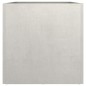 vidaXL Pflanzkübel Silbern 62x30x29 cm Edelstahl vidaXL Pflanzkübel Silbern 62x30x29 cm Edelstahl