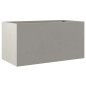 vidaXL Pflanzkübel Silbern 62x30x29 cm Edelstahl vidaXL Pflanzkübel Silbern 62x30x29 cm Edelstahl