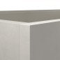 vidaXL Pflanzkübel Silbern 62x30x29 cm Edelstahl vidaXL Pflanzkübel Silbern 62x30x29 cm Edelstahl