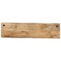 vidaXL Wandgarderobe mit 4 Haken Massivholz Mango vidaXL Wandgarderobe mit 4 Haken Massivholz Mango