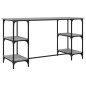 vidaXL Schreibtisch Grau Sonoma 140x50x75 cm Metall Holzwerkstoff vidaXL Schreibtisch Grau Sonoma 140x50x75 cm Metall Holzwerkstoff