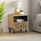 vidaXL Nachttisch 40x33x46 cm Massivholz Mango vidaXL Nachttisch 40x33x46 cm Massivholz Mango