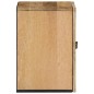 vidaXL Bad-Wandschrank 38x33x48 cm Massivholz Mango vidaXL Bad-Wandschrank 38x33x48 cm Massivholz Mango