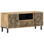 vidaXL TV-Schrank 105x33x46 cm Massivholz Mango vidaXL TV-Schrank 105x33x46 cm Massivholz Mango