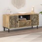 vidaXL TV-Schrank 105x33x46 cm Massivholz Mango vidaXL TV-Schrank 105x33x46 cm Massivholz Mango