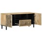 vidaXL TV-Schrank 105x33x46 cm Massivholz Mango vidaXL TV-Schrank 105x33x46 cm Massivholz Mango
