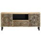 vidaXL TV-Schrank 105x33x46 cm Massivholz Mango vidaXL TV-Schrank 105x33x46 cm Massivholz Mango