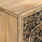 vidaXL TV-Schrank 105x33x46 cm Massivholz Mango vidaXL TV-Schrank 105x33x46 cm Massivholz Mango