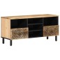 vidaXL TV-Schrank 100x33x46 cm Massivholz Mango vidaXL TV-Schrank 100x33x46 cm Massivholz Mango