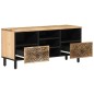 vidaXL TV-Schrank 100x33x46 cm Massivholz Mango vidaXL TV-Schrank 100x33x46 cm Massivholz Mango