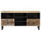 vidaXL TV-Schrank 100x33x46 cm Massivholz Mango vidaXL TV-Schrank 100x33x46 cm Massivholz Mango