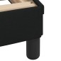 vidaXL Bettgestell mit Kopfteil Schwarz 90x200 cm Stoff vidaXL Bettgestell mit Kopfteil Schwarz 90x200 cm Stoff