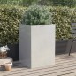vidaXL Pflanzkübel Silbern 52x48x75 cm Edelstahl vidaXL Pflanzkübel Silbern 52x48x75 cm Edelstahl