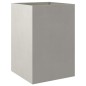 vidaXL Pflanzkübel Silbern 52x48x75 cm Edelstahl vidaXL Pflanzkübel Silbern 52x48x75 cm Edelstahl