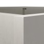 vidaXL Pflanzkübel Silbern 52x48x75 cm Edelstahl vidaXL Pflanzkübel Silbern 52x48x75 cm Edelstahl