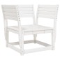 vidaXL 8-tlg. Garten-Lounge-Set Weiß Massivholz Kiefer vidaXL 8-tlg. Garten-Lounge-Set Weiß Massivholz Kiefer
