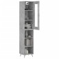 vidaXL Highboard Betongrau 34,5x34x180 cm Holzwerkstoff vidaXL Highboard Betongrau 34,5x34x180 cm Holzwerkstoff