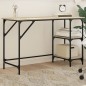 vidaXL Schreibtisch Sonoma-Eiche 120x50x75 cm Metall Holzwerkstoff vidaXL Schreibtisch Sonoma-Eiche 120x50x75 cm Metall Holzwerkstoff