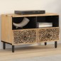 vidaXL TV-Schrank 70x33x46 cm Massivholz Mango vidaXL TV-Schrank 70x33x46 cm Massivholz Mango