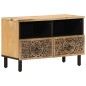vidaXL TV-Schrank 70x33x46 cm Massivholz Mango vidaXL TV-Schrank 70x33x46 cm Massivholz Mango
