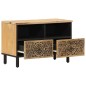 vidaXL TV-Schrank 70x33x46 cm Massivholz Mango vidaXL TV-Schrank 70x33x46 cm Massivholz Mango