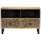 vidaXL TV-Schrank 70x33x46 cm Massivholz Mango vidaXL TV-Schrank 70x33x46 cm Massivholz Mango