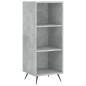 vidaXL Highboard Betongrau 34,5x34x180 cm Holzwerkstoff vidaXL Highboard Betongrau 34,5x34x180 cm Holzwerkstoff