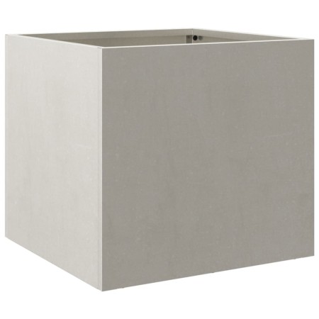 vidaXL Pflanzkübel Silbern 32x30x29 cm Edelstahl