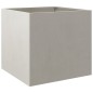 vidaXL Pflanzkübel Silbern 42x40x39 cm Edelstahl vidaXL Pflanzkübel Silbern 42x40x39 cm Edelstahl