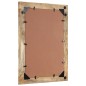 vidaXL Badspiegel 50x70x2,5 cm Massivholz Mango und Glas vidaXL Badspiegel 50x70x2,5 cm Massivholz Mango und Glas