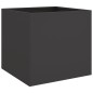 vidaXL Pflanzkübel 2 Stk. Schwarz 49x47x46 cm Kaltgewalzter Stahl vidaXL Pflanzkübel 2 Stk. Schwarz 49x47x46 cm Kaltgewalzter Stahl