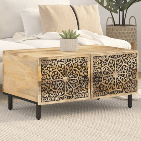 vidaXL Couchtisch 80x50x40 cm Massivholz Mango  
