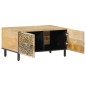 vidaXL Couchtisch 80x50x40 cm Massivholz Mango vidaXL Couchtisch 80x50x40 cm Massivholz Mango