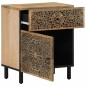 vidaXL Nachttisch 50x33x60 cm Massivholz Mango vidaXL Nachttisch 50x33x60 cm Massivholz Mango