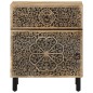 vidaXL Nachttisch 50x33x60 cm Massivholz Mango vidaXL Nachttisch 50x33x60 cm Massivholz Mango